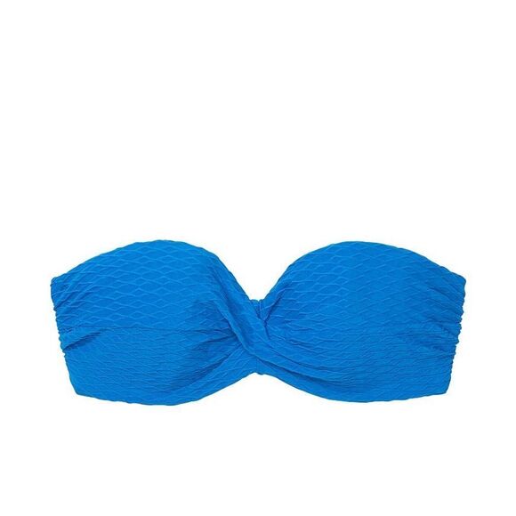 VICTORIA'S SECRET SWIM Mix & Match Twist Push-Up Bandeau Top Size 34D - Picture 2 of 7